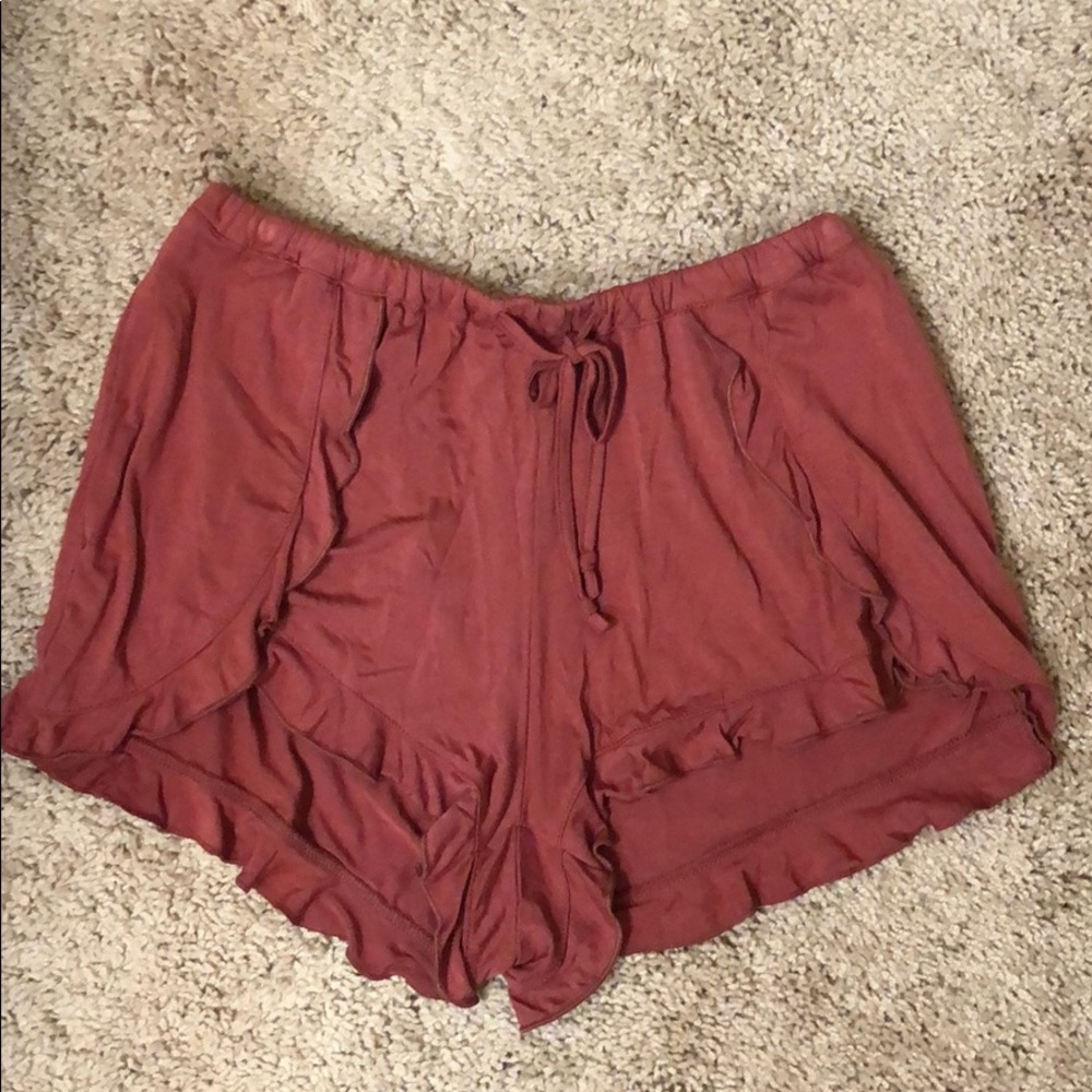 Orange shorts